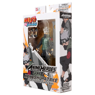 ANIME HEROES Naruto figūrėlė su priedais, 16 cm - Hatake Kakashi ketvirtasis nindzių karas