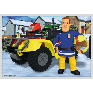 TREFL FIREMAN SAM 10 dėlionių rinkinys Gaisrininkas Samas