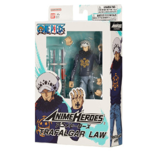 ANIME HEROES One Piece figūrėlė su aksesuarais, 16 cm - Trafalgar D. Law