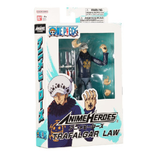 ANIME HEROES One Piece figūrėlė su aksesuarais, 16 cm - Trafalgar D. Law