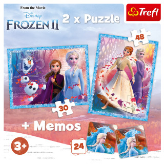 TREFL FROZEN 30+48 det. dėlionė-žaidimas Ledo šalis 2