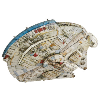 STAR WARS 4D dėlionė Žvaigždžių karai: Millennium Falcon