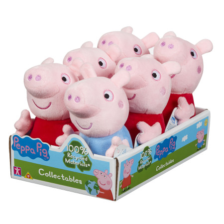 PEPPA PIG Pliušinis žaislas Kiaulytė Pepa , 15 cm