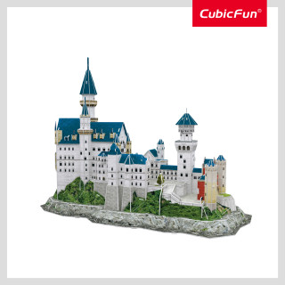 CUBICFUN 3D dėlionė Neuschwanstein pilis