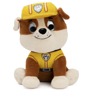 PAW PATROL Pliušinis šuniukas-patrulis RUBBLE, 15cm