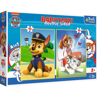 TREFL PAW PATROL Baby maxi dėlionė, 10x2 det.