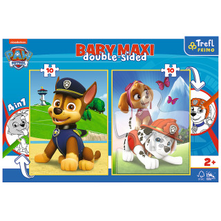 TREFL PAW PATROL Baby maxi dėlionė, 10x2 det.