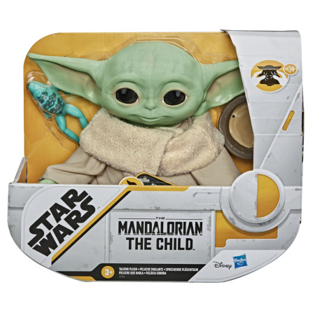 STAR WARS Interaktyvus pliušinis herojus Mandalorian, The Child , 19 cm