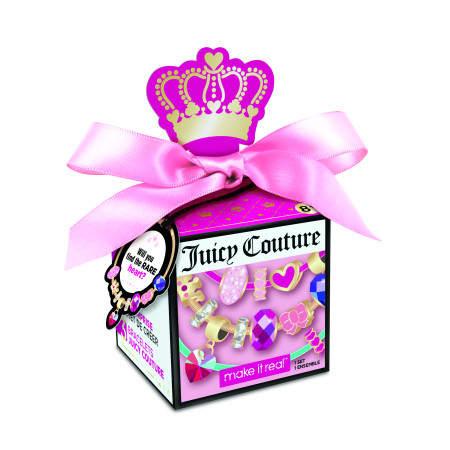 MAKE IT REAL Juicy Couture papuošalų gaminimo rinkinys-siurprizas