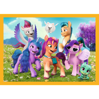 TREFL MY LITTLE PONY 4 dėlionių rinkinys Mano mažasis ponis