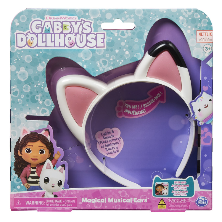 GABBY´S DOLLHOUSE Muzikinis lankelis Magiškos ausytės