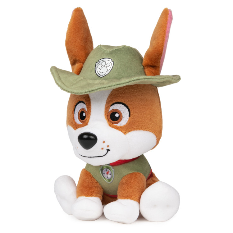 PAW PATROL Pliušinis šuniukas TRACKER, 15 cm