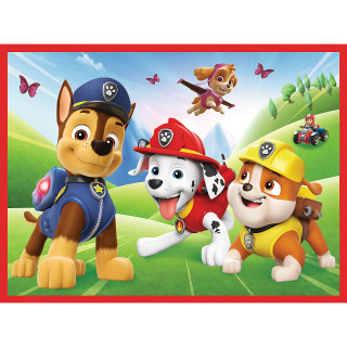 TREFL PAW PATROL 30+ 48+ 24 memo kortelės dėlionė-žaidimas