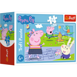 TREFL PEPPA PIG mini dėlionė Kiaulytė Pepa 54 det.