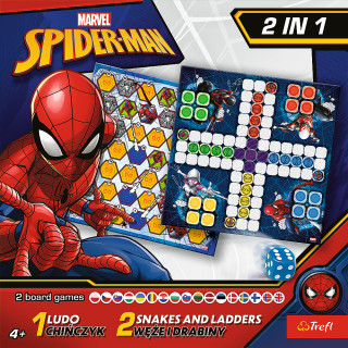 TREFL SPIDER-MAN Stalo žaidimas 2 in 1 Žmogus-voras