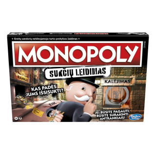 MONOPOLY Žaidimas Monopolis: sukčių leidimas (Lietuvių kalba)