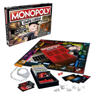 MONOPOLY Žaidimas Monopolis: sukčių leidimas (Lietuvių kalba)