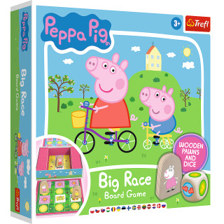 TREFL PEPPA PIG Žaidimas Kiaulytė Pepa: didžiosios lenktynės