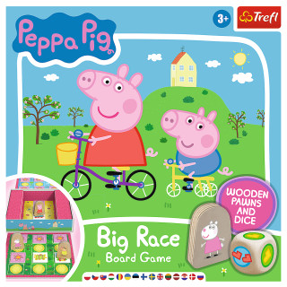 TREFL PEPPA PIG Žaidimas Kiaulytė Pepa: didžiosios lenktynės