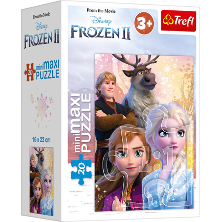 TREFL FROZEN Mini Maxi dėlionė Ledo šalis 2" 20 det.