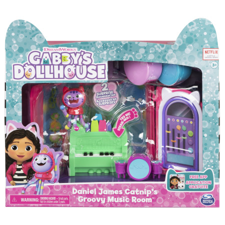 GABBY´S DOLLHOUSE Rinkinys Prabangus kambarys