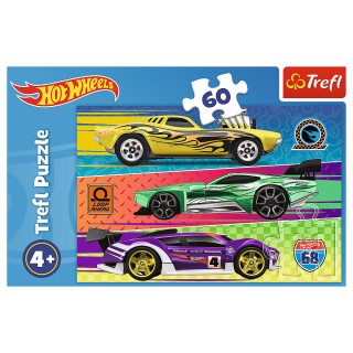 TREFL HOT WHEELS Dėlionė, 60 det.