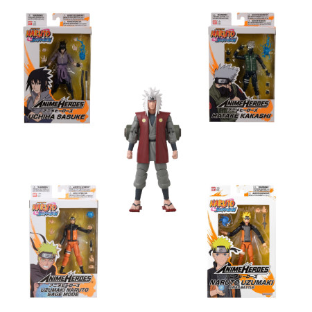 ANIME HEROES Naruto figūrėlė su priedais, 16 cm