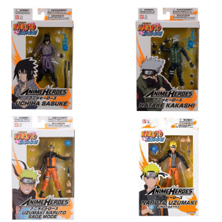 ANIME HEROES Naruto figūrėlė su priedais, 16 cm