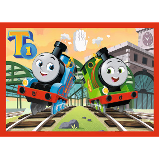 TREFL THOMAS & FRIENDS 4 dėlionių rinkinys Thomas