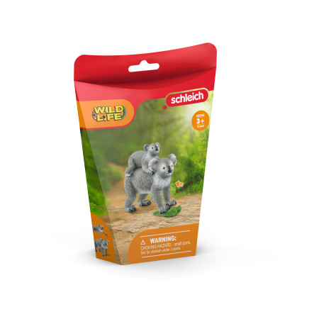 SCHLEICH WILD LIFE Mama koala su kūdikiu