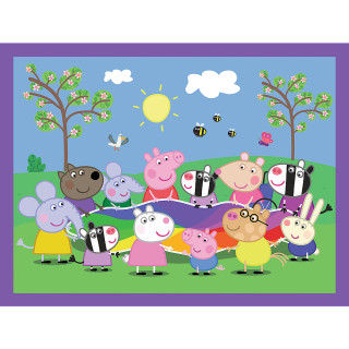 TREFL PEPPA PIG 30+ 48+ 24 memo kortelės, dėlionė-žaidimas Pepa