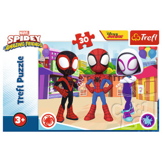 TREFL SPIDER-MAN Dėlionė Spidey , 30 det.