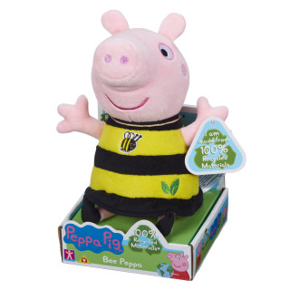 PEPPA PIG ECO Pliušinė kiaulytė Pepa, 20 cm