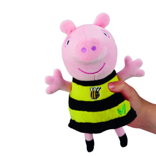 PEPPA PIG ECO Pliušinė kiaulytė Pepa, 20 cm