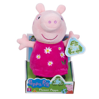 PEPPA PIG ECO Pliušinė kiaulytė Pepa, 20 cm