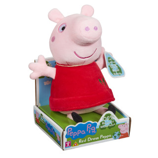 PEPPA PIG ECO Pliušinė kiaulytė Pepa, 20 cm