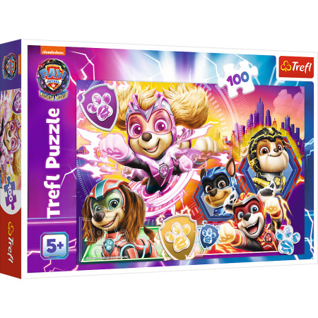 TREFL PAW PATROL Dėlionė Šuniukai-patruliai , 100 det.