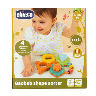 CHICCO Formelių rūšiavimo žaislas Baobabas