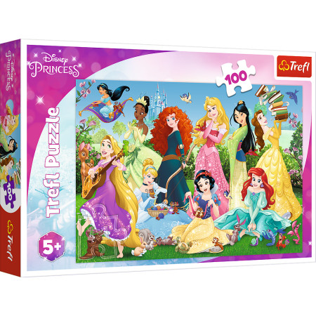 TREFL DISNEY PRINCESS dėlionė Princesės , 100 det.