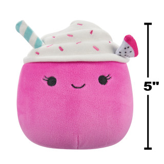 SQUISHMALLOWS Mystery Squad W18 paslaptingas pliušinis gyvūnėlis, 12 cm