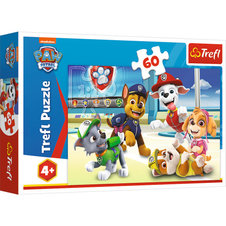 TREFL PAW PATROL Dėlionė Šuniukai-patruliai , 60 det.