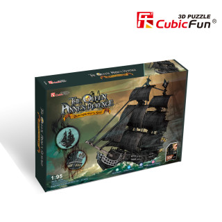 CUBICFUN 3D dėlionė Piratų laivas Karalienė Ana