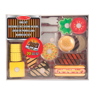 MELISSA & DOUG Grill & Serve" rinkinys BBQ"