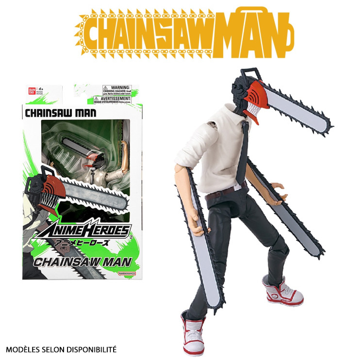 ANIME HEROES Chainsaw Man figūrėlė su priedais, 16 cm - Chainsaw Man