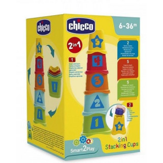 CHICCO formelių piramidė Du viename , 6-36m