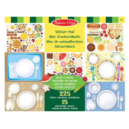 MELISSA & DOUG Albumas su lipdukais Make-a-Meal"