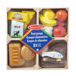 MELISSA & DOUG Rinkinys Maisto produktų grupės"