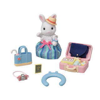 SYLVANIAN FAMILIES Savaitgalio išvykos rinkinys su triušiukų mama