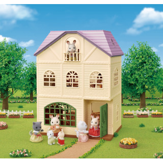 SYLVANIAN FAMILIES Dovanų rinkinys Namelis su terasa