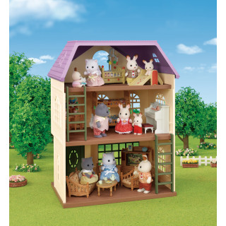 SYLVANIAN FAMILIES Dovanų rinkinys Namelis su terasa